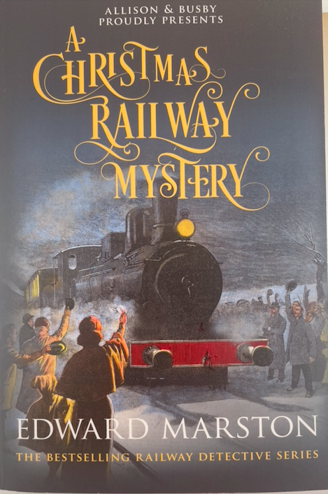 A Christmas railway mystery - edward marston - front cover