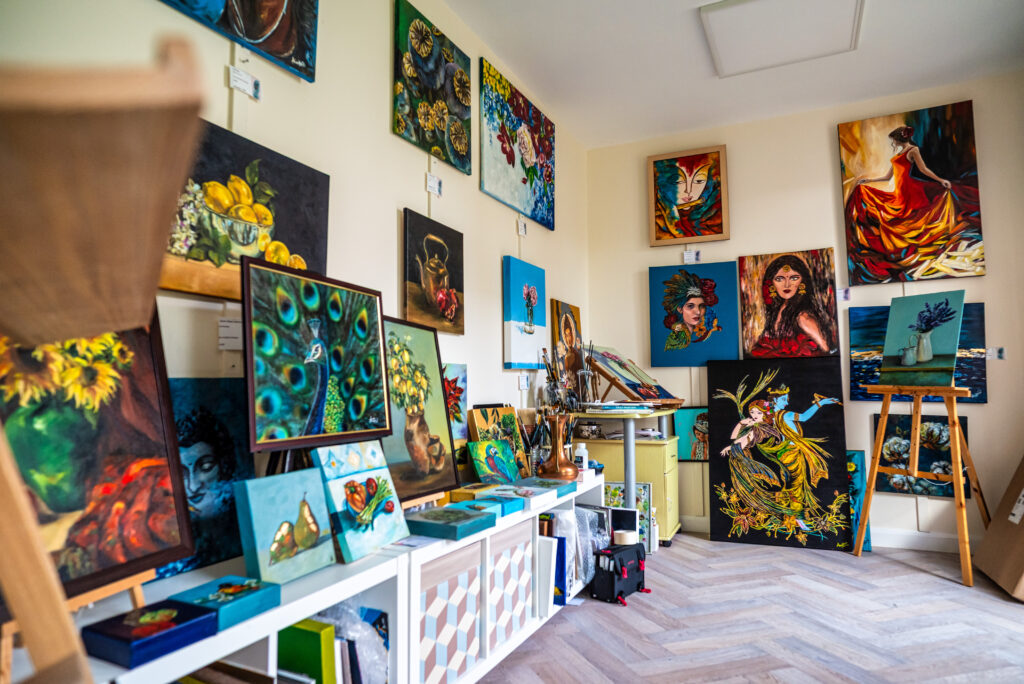 Aradhna Rastogi's studio