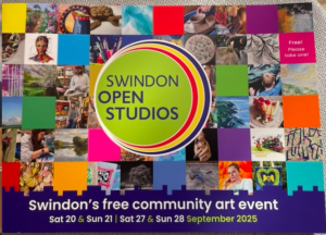 Front cover of Swindon Open Studios brochure 2025