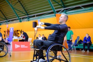 Para-Badminton Player Care Show Speaker - David Follet
