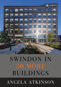 Book Launch 25th October - front cover of Swindon in 50 More Buildings