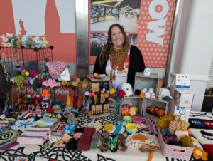 Swindon Makers’ Market booms - Bee Wild with her stall at Swindon Makers Market