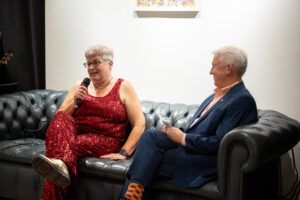 Journalist Tells Her Story - Fiona Scott talking about her book with MC, Alaistair Greener.