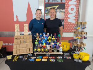 Bricks and pins at Swindon Makers' Market