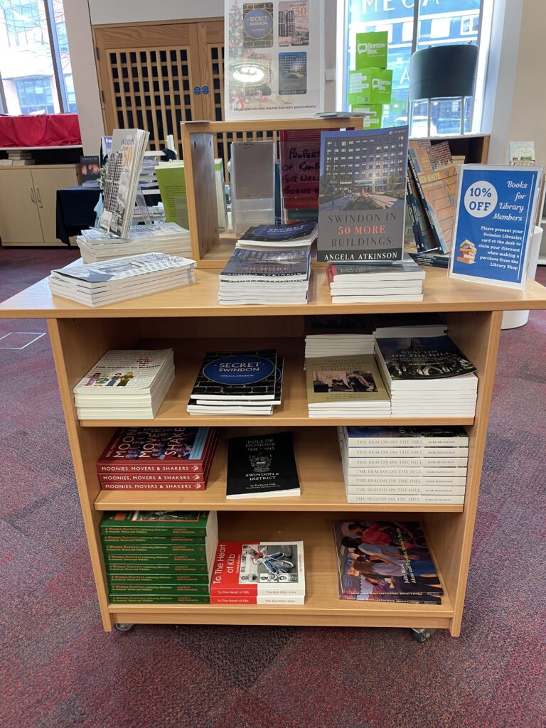 On display in the central library shop - 2