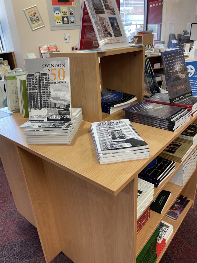 On display in the central library shop - 1