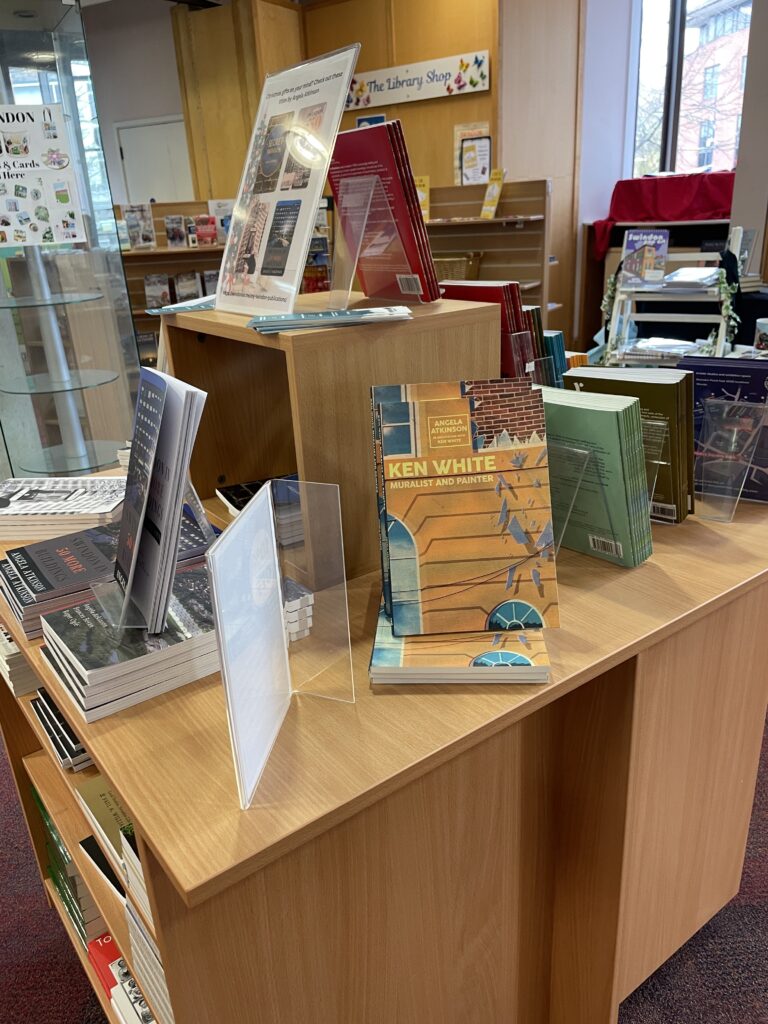 On display in the central library shop - 3