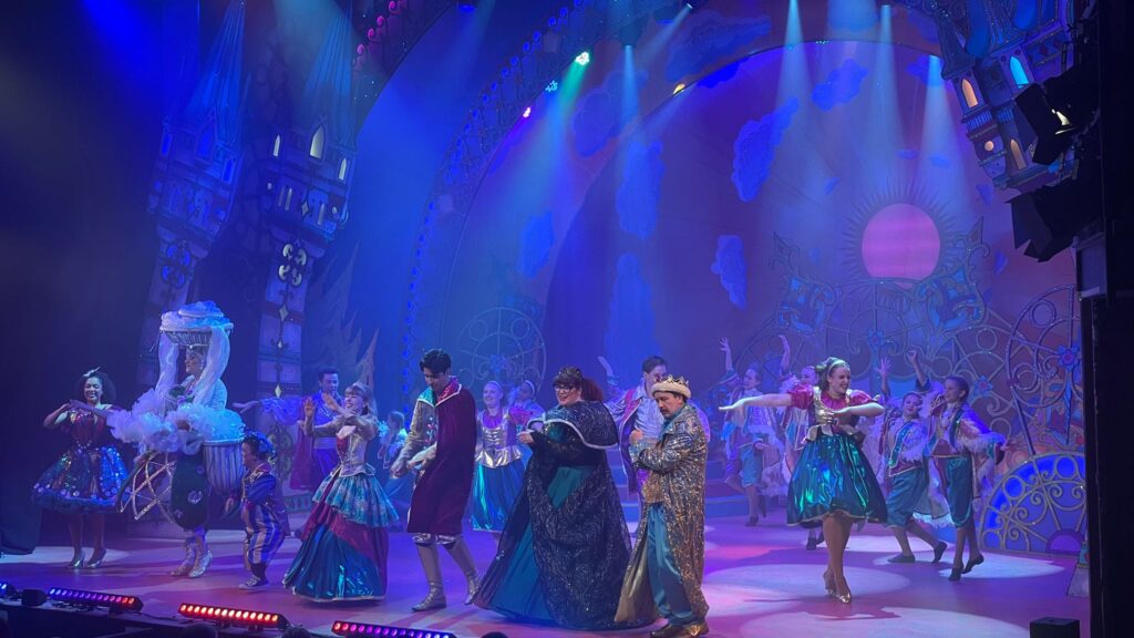 A scene from Swindon's 2025 production of Sleeping Beauty