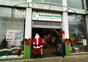Swindon Hub Safe Space - Santa at the Hub