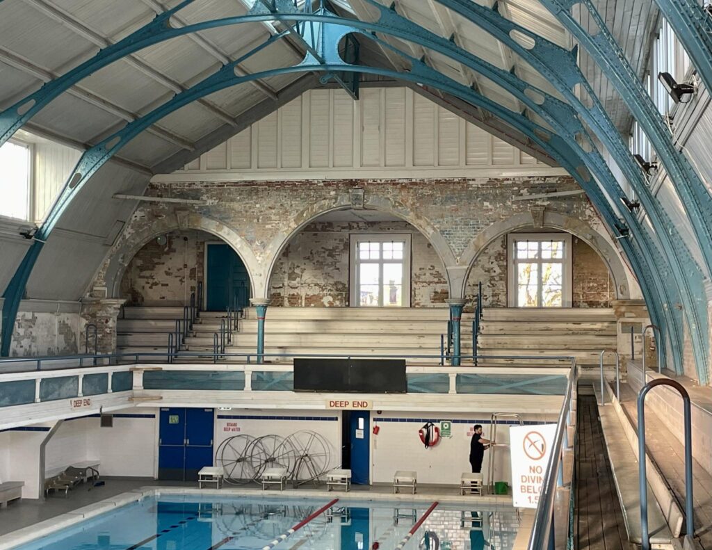 Health hydro big pool viewing gallery