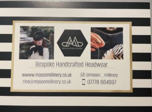 Tina Mason Swindon Milliner contact info