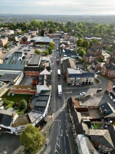 Newport Street Old Town - overhead image by Jason Spickett