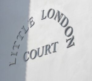  Little London Old Town - name on Little London Court offices