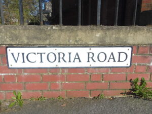 Victoria Road street sign