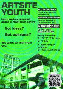 Artsite youth flyer