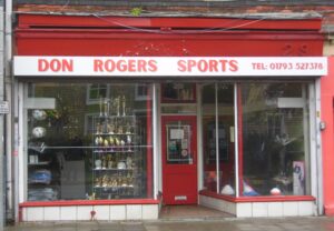 The Don Rogers shop on Faringdon Road, Swindon