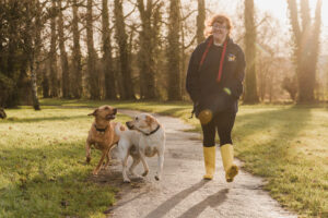 Not Every Dog Loves Walking - Holly Bird, founder of Birddog Catwalk, who is encouraging owners of anxious dogs not to be afraid to ask for help.