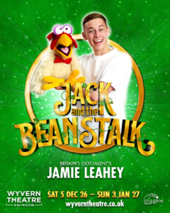 Poster showing Jamie Leahey and his companion
