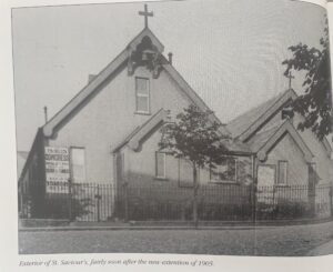 St Saviour's after 1905 extension - from Build me an Ark