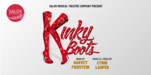 SALOS dons kinky boots - poster for show