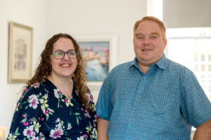 Care Show Gets New Venue - Hannah Edwards and Kevin Fisher, organisers of the care show