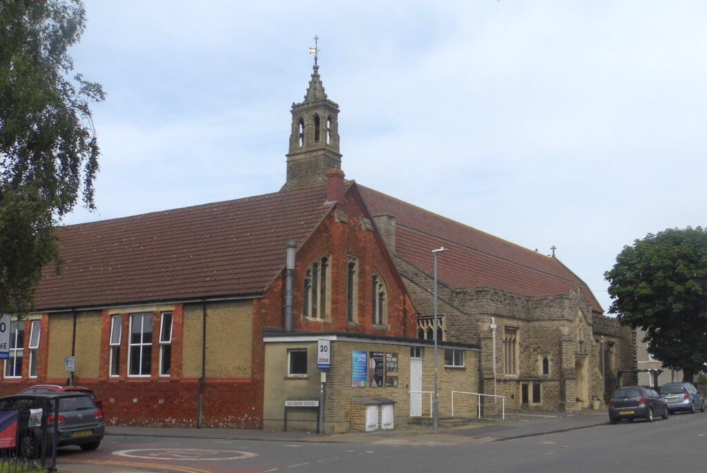St Luke's and the church hall
