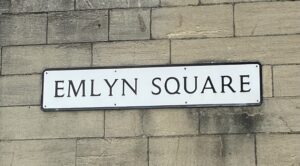 The Emlyn Square sign