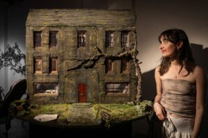 Mareyam Smith, whose model house has inspired the young people’s exhibition ‘To Build a Home’ (NB Mareyam’s piece is not included in the exhibition)