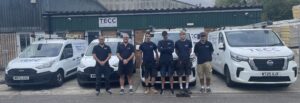 Longevity at a Local Level - the TECC Ltd team, who are celebrating a move to bigger premises in Cheney Manor, Swindon.