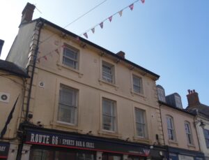 A building on Wood Street that played a part in the life of Victorian writer, Richard Jefferies, born at Coate.