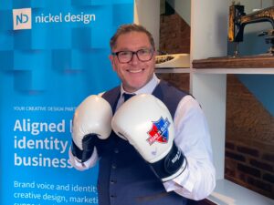 Fundraiser Delivering Knockout Blow - Mike Land of Nickel Design